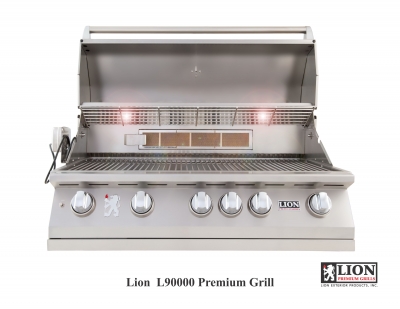 Lion L90000 Premium Grill Open